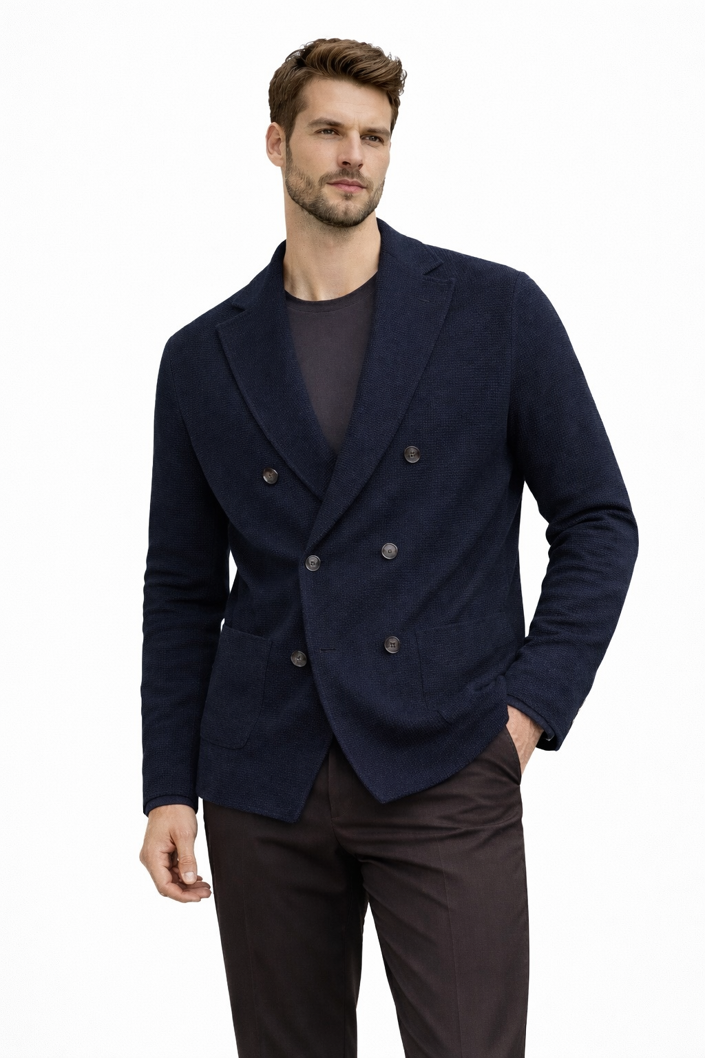 KAYA Dobbeltradet Cardigan