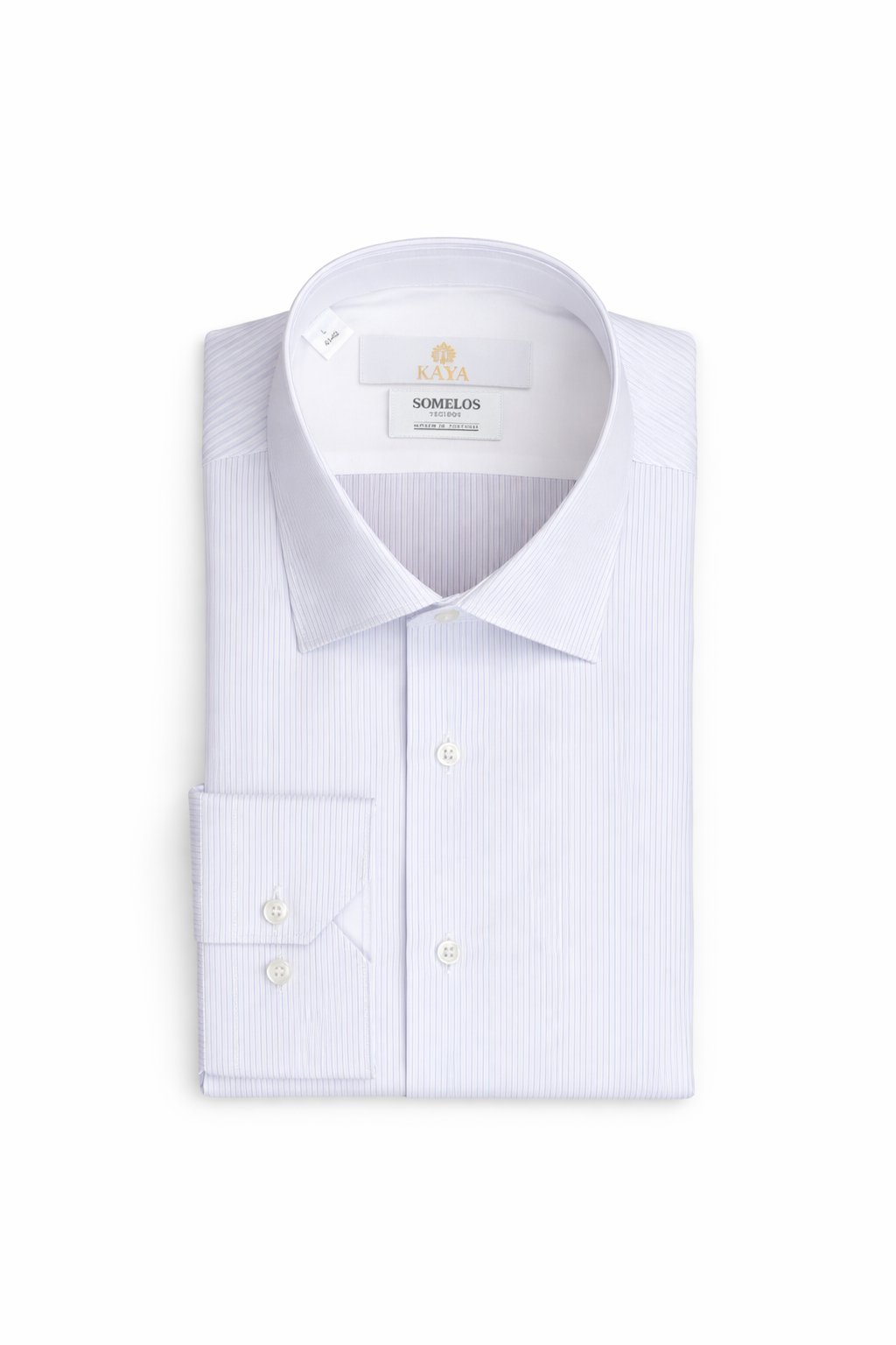 KAYA Skjorte -3143- 10-NON IRON - white stripe